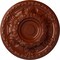 Ekena Millwork Granada Ceiling Medallion (Fits Canopies up to 7 1/8"), Hand-Painted Firebrick, 23 1/2"OD x 2 3/4"P CM24GAFIF - alternate 1